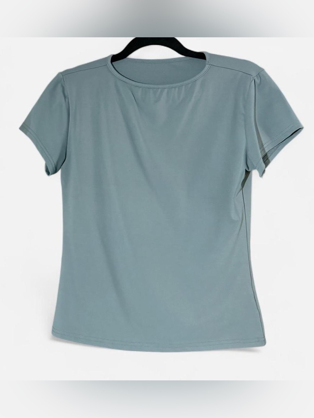 Women's Crew Neck Short Sleeve Top - Blue
